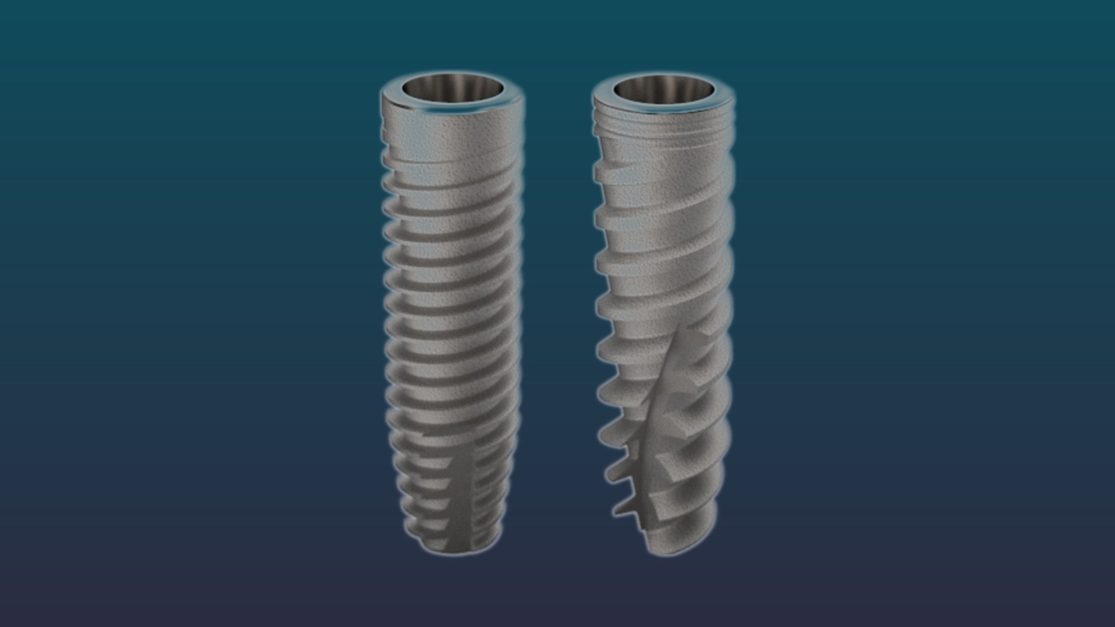 Implantes dentários Intra-OSS CM Cônico e CM Advanced em titânio